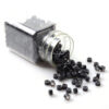 Black Micro Rings Beads For I tip Hair Extensions (1,000 Pcs)