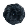 Ruffle Bun Black