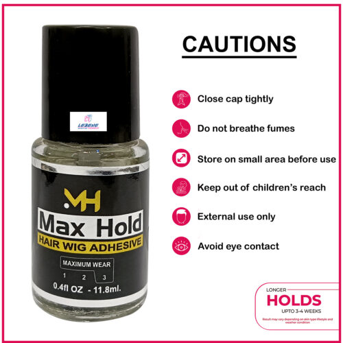 Max Hold Adhesive Liquid Glue Bottle (11.8 ml)