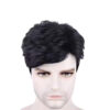 Men Wig Natural Black