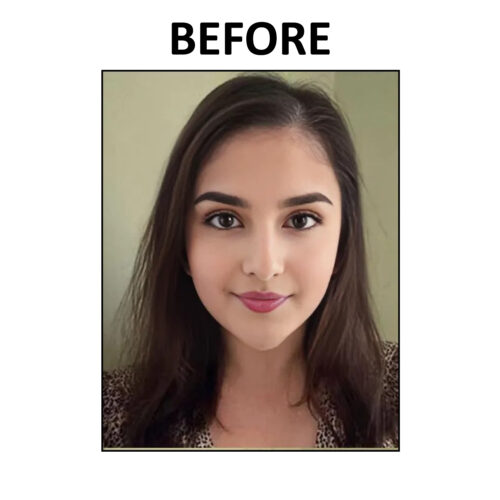 2 Clip Hair Topper Brown