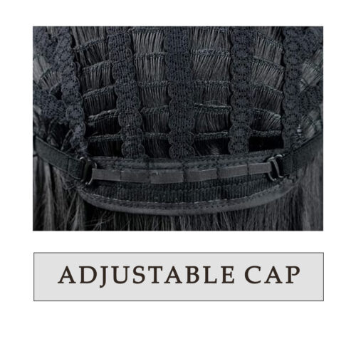 Classic Black Long Wavy Synthetic Hair Wig