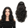 Classic Black Long Wavy Synthetic Hair Wig