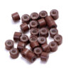 Brown Micro Rings Beads For I tip Hair Extensions (1,000 Pcs)