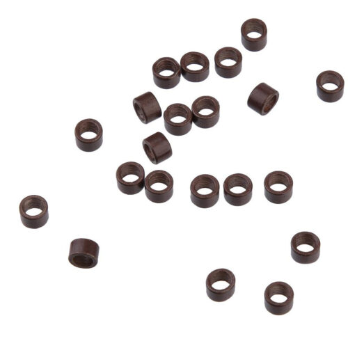 Brown Micro Rings Beads For I tip Hair Extensions (1,000 Pcs)