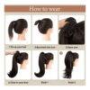 Clutcher Ponytail Brown