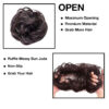 Ruffle Bun Brown