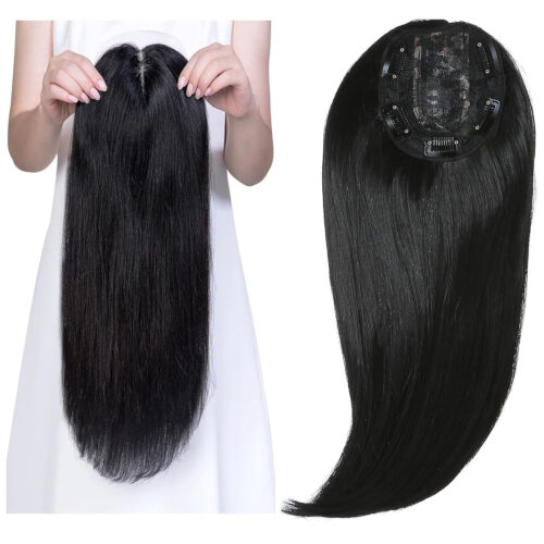 5 Clip Hair Topper (Black)