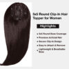 5 Clip Hair Topper (Brown)