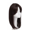 2 Clip Hair Topper Brown