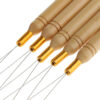 Hair Extension Hook Pulling Tool Needle Threader (5 Pcs)