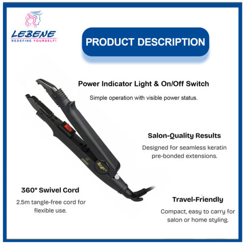 Hair Extension Iron New